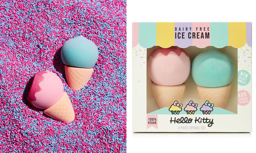 Hello Kitty Ice Cream Makeup Collection