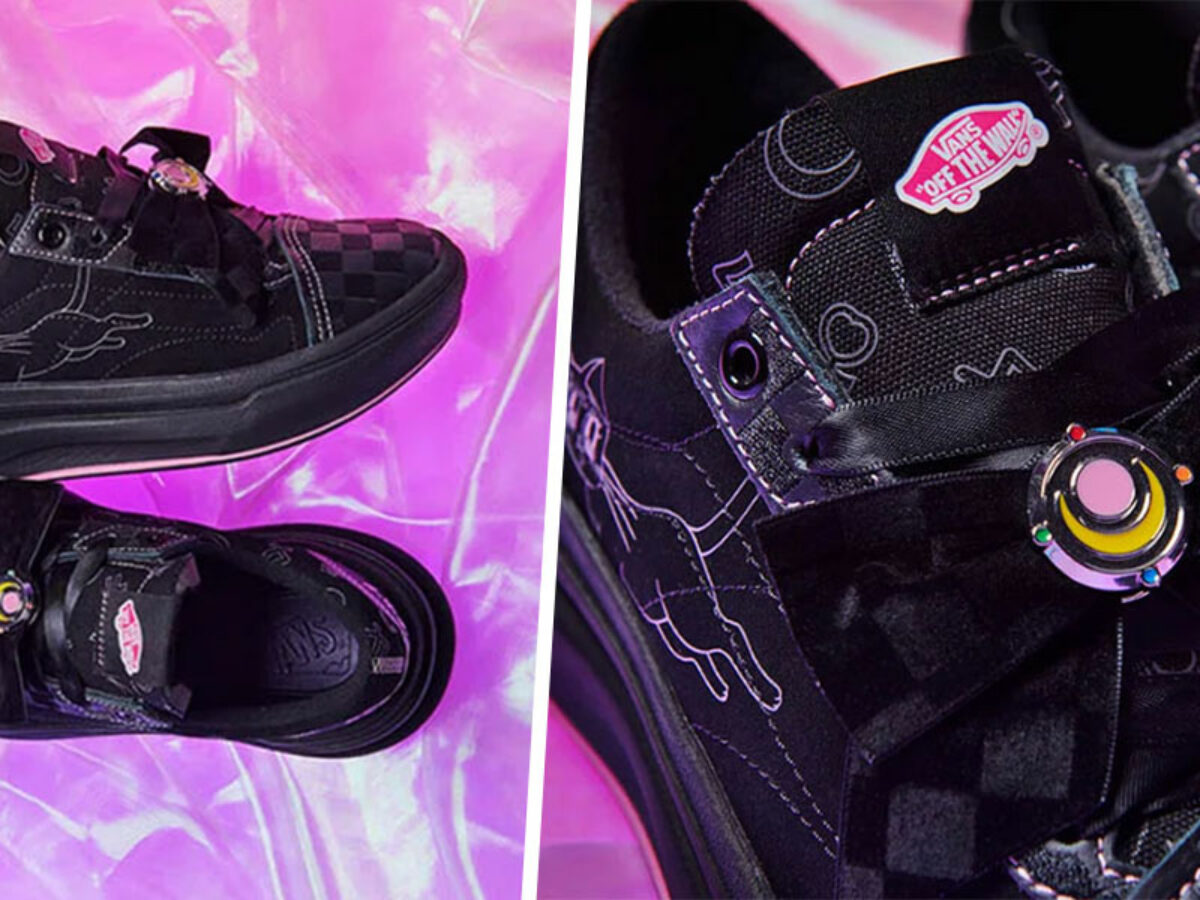 bod Herkenning Industrieel Sailor Moon x Vans Join Forces Again With Black & Pink Sneakers