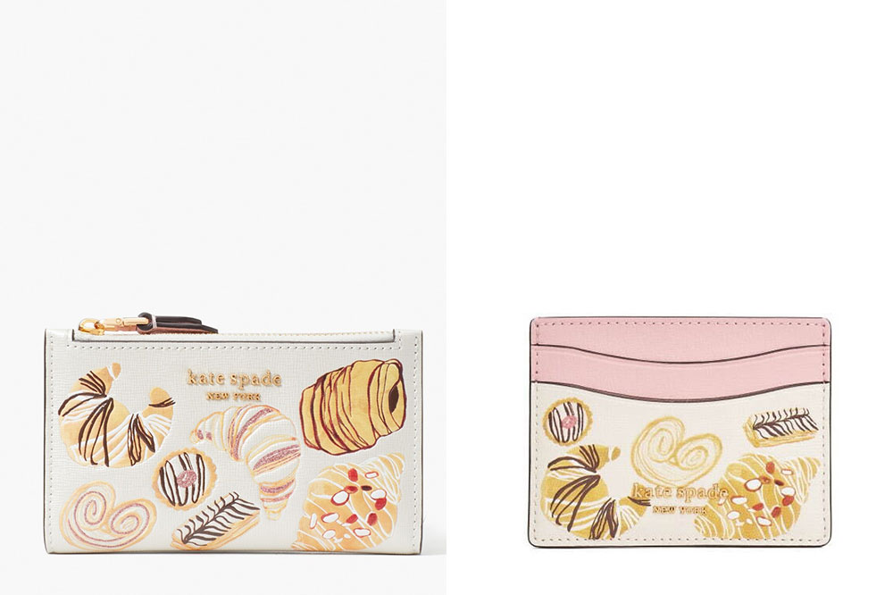 Kate Spade New York Has Croissant-Themed Purses & Wallets