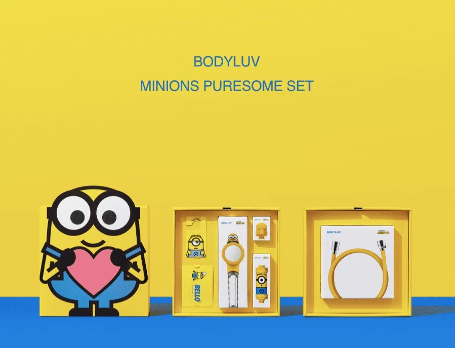 Minions Showerhead Set