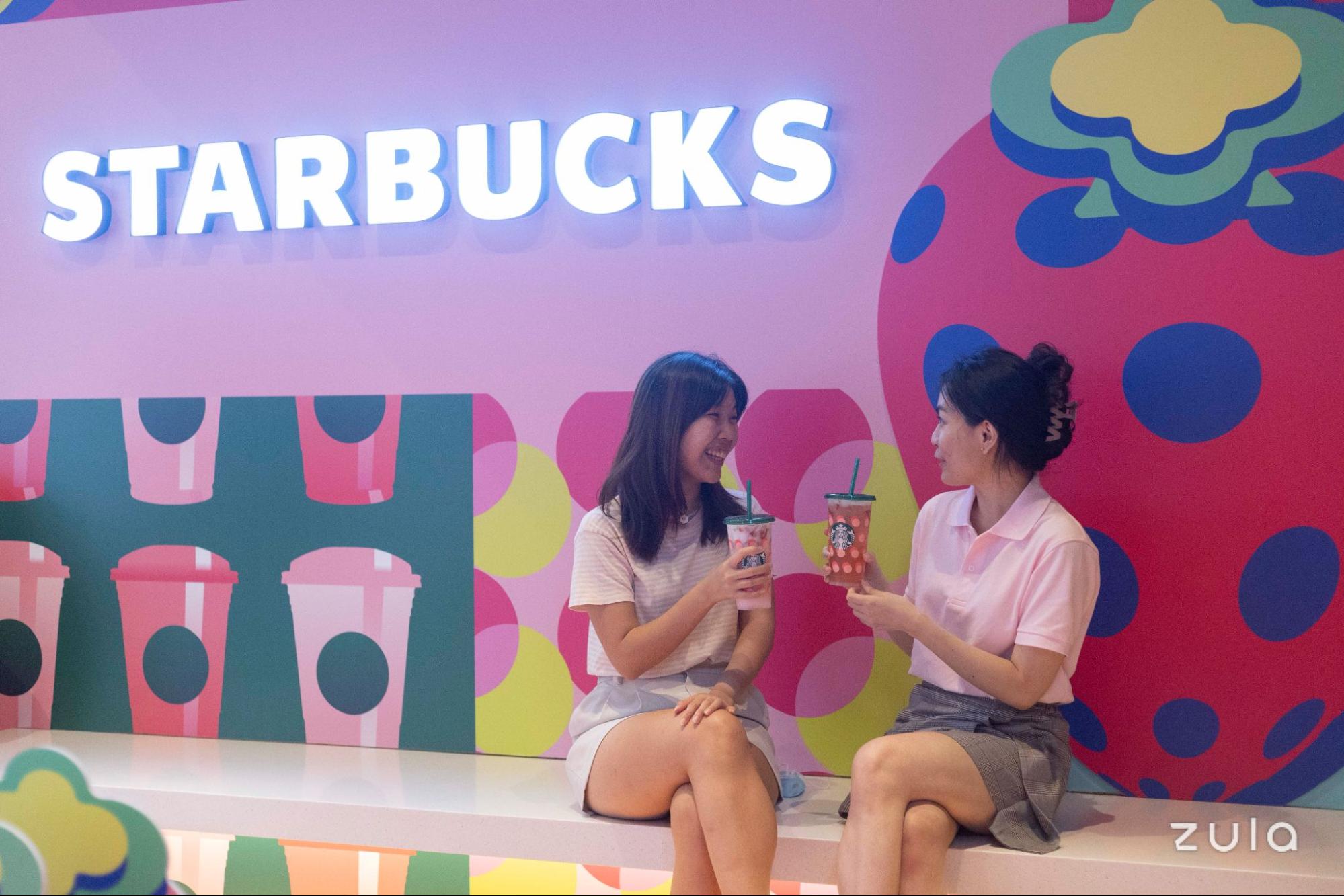 Starbucks VivoCity Pink Pop-Up