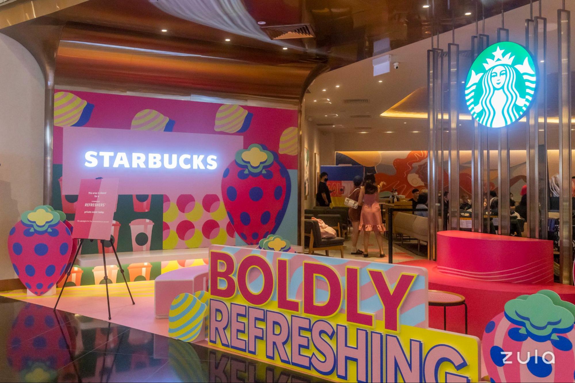 Starbucks VivoCity Pink Pop-Up