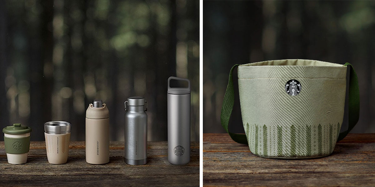 Starbucks Now Has An Eco-Camping Collection With Earthy Tones To Accompany Your Next Adventure