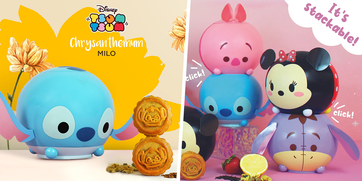 Playmade x Cow Play Cow Moo Has Stackable Disney Tsum Tsum Mooncake Boxes To Connect Your Characters IRL