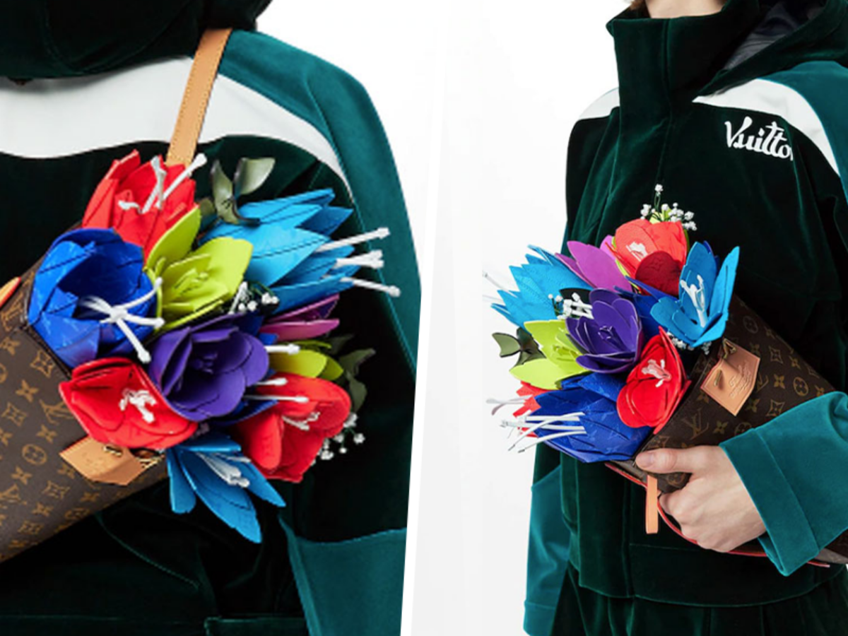 Louis Vuitton Now Has A $16.8K Flower Bouquet Bag To Impress Bae With
