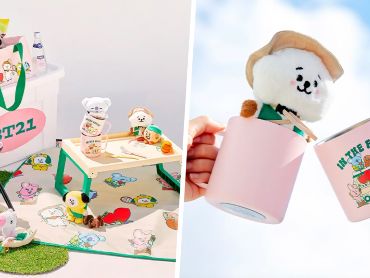 BT21 Picnic Camping Cup