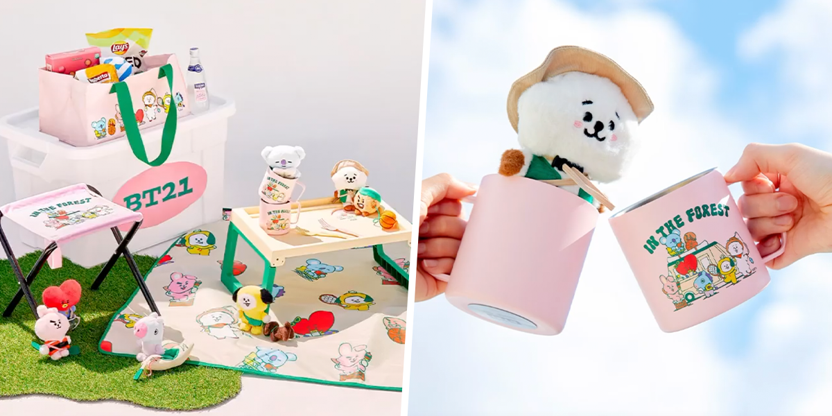 BT21 Now Has A Picnic Collection With Foldable Tables, Mats & Dolls