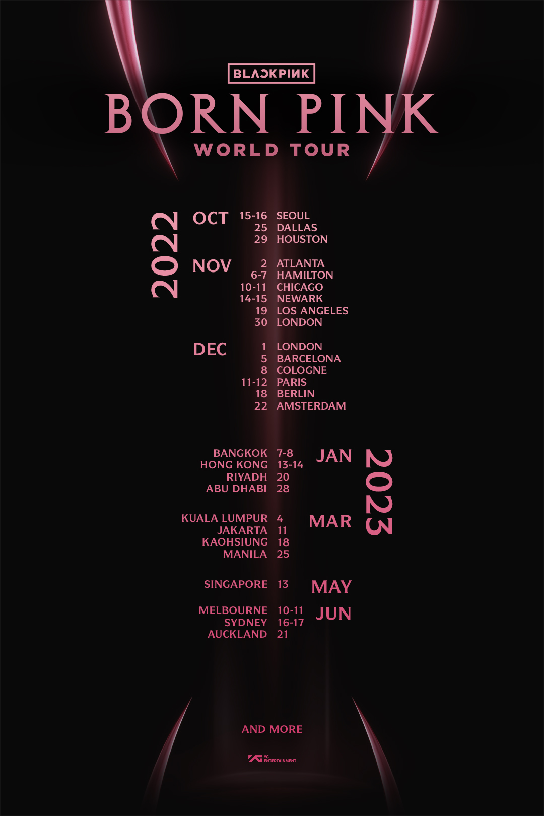 Blackpink Tour Schedule 2024 Nonah Annabela