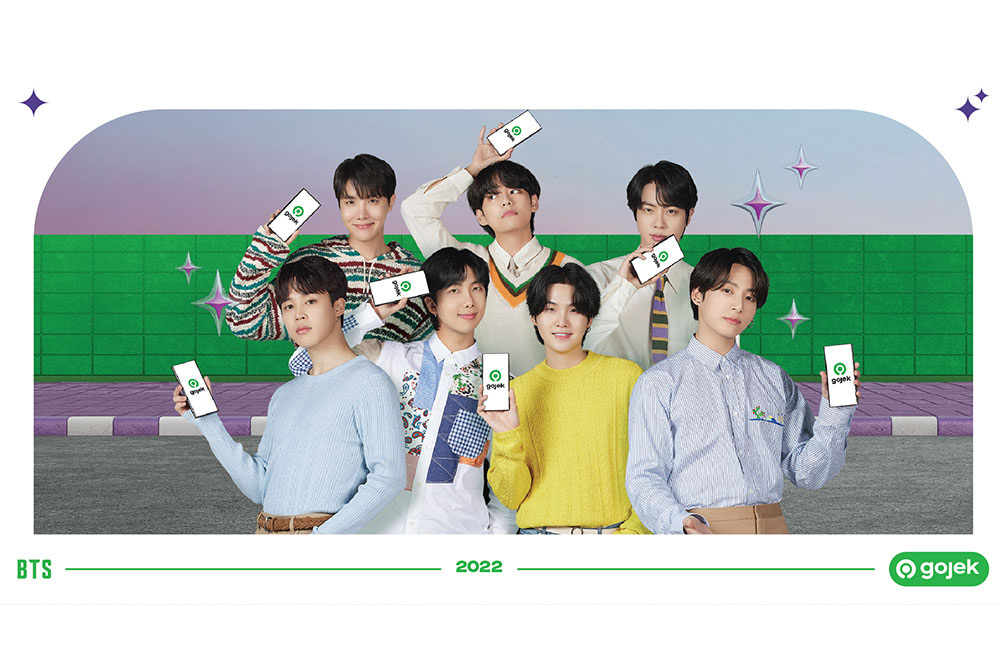 BTS Gojek Postcard Packs