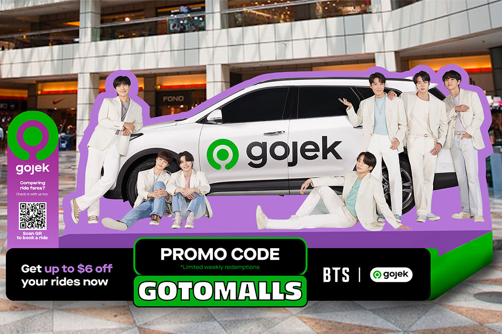 BTS Gojek Postcard Packs