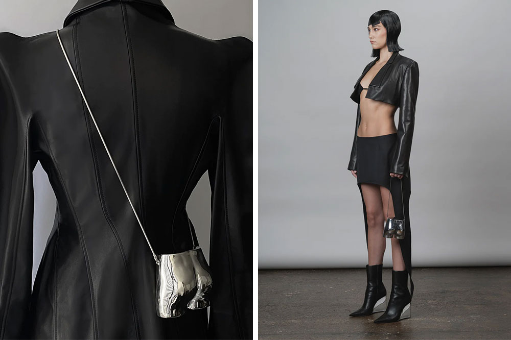 This Local Fashion Brand Has A Silver Crossbody Butt Bag