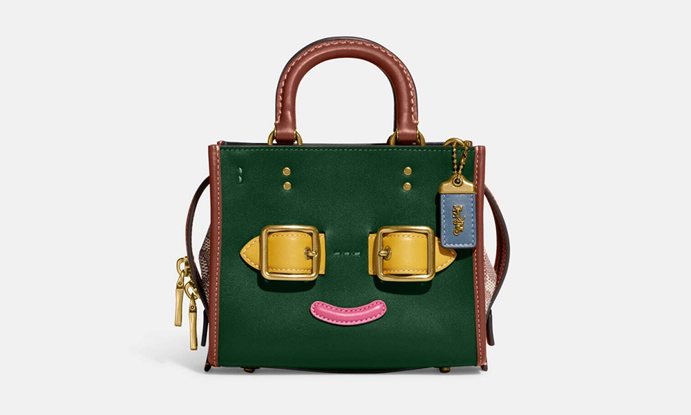 These New Coach Bags & Pouches Have Facial Expressions On Them