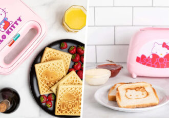 Hello Kitty Toaster & Waffle Maker