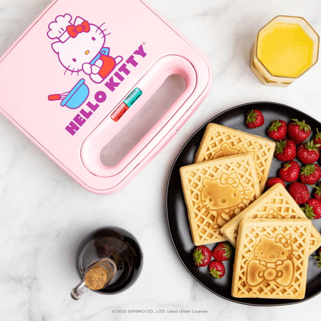 There Are Now Hello Kitty Toasters & Waffle Makers In Pink