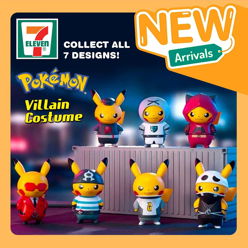 7-Eleven Pokémon Villain Figurines