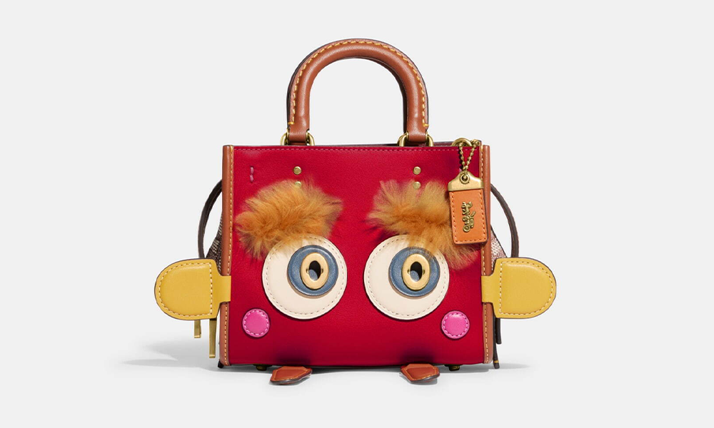 These New Coach Bags & Pouches Have Facial Expressions On Them