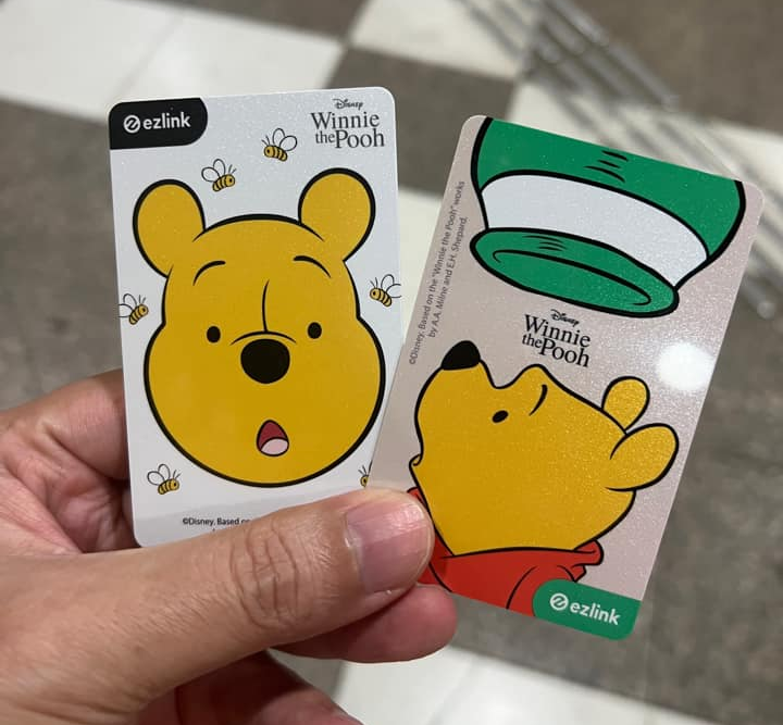 Winnie The Pooh EZ-Link Cards