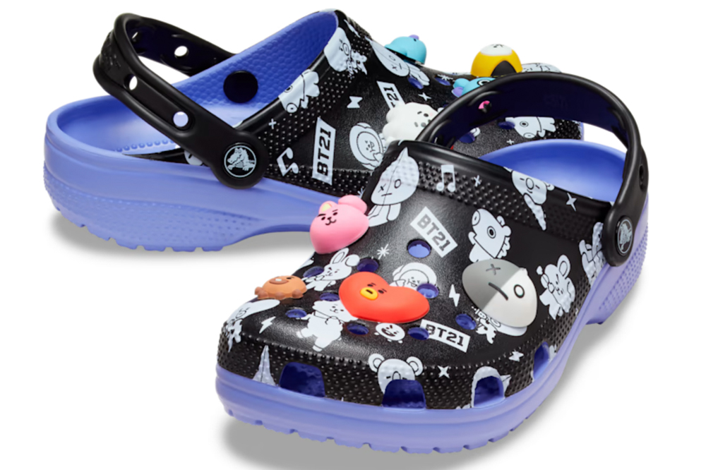 BT21 x Crocs Classic Clog Comes With Adorable Character Jibbitz