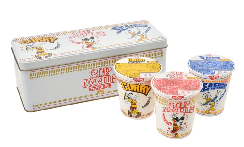 disney nissin tin can case