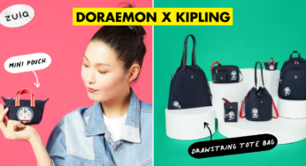 The New Doraemon x Kipling Collection Has Playful Designs That Remind Us Of Childhood Days