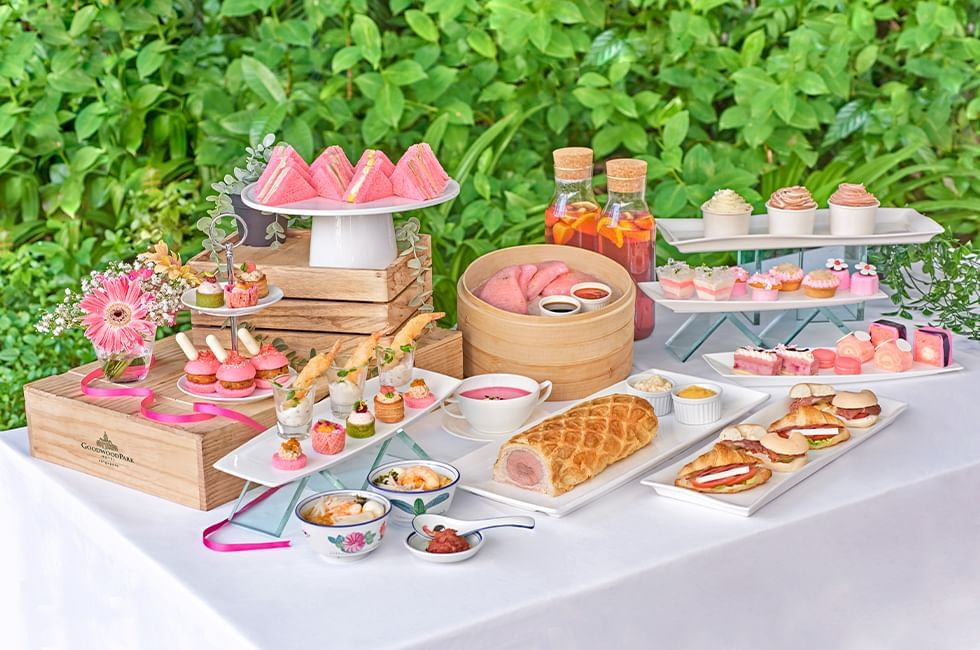 Goodwood Park Hotel Pink-Themed High Tea