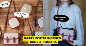 This Harry Potter Dormitory Collection Has Bags & Pouches Featuring All 4 Hogwarts Houses