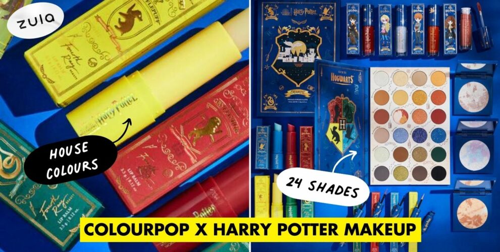 The ColourPop x Harry Potter Collection Has A Spellbook Palette