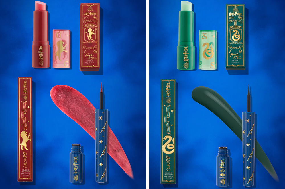 harry potter colourpop red and green set