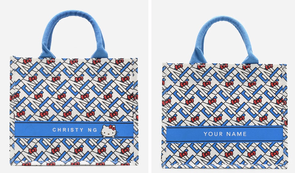 This New Christy Ng x Hello Kitty Collab Has Monogram Tote Bags