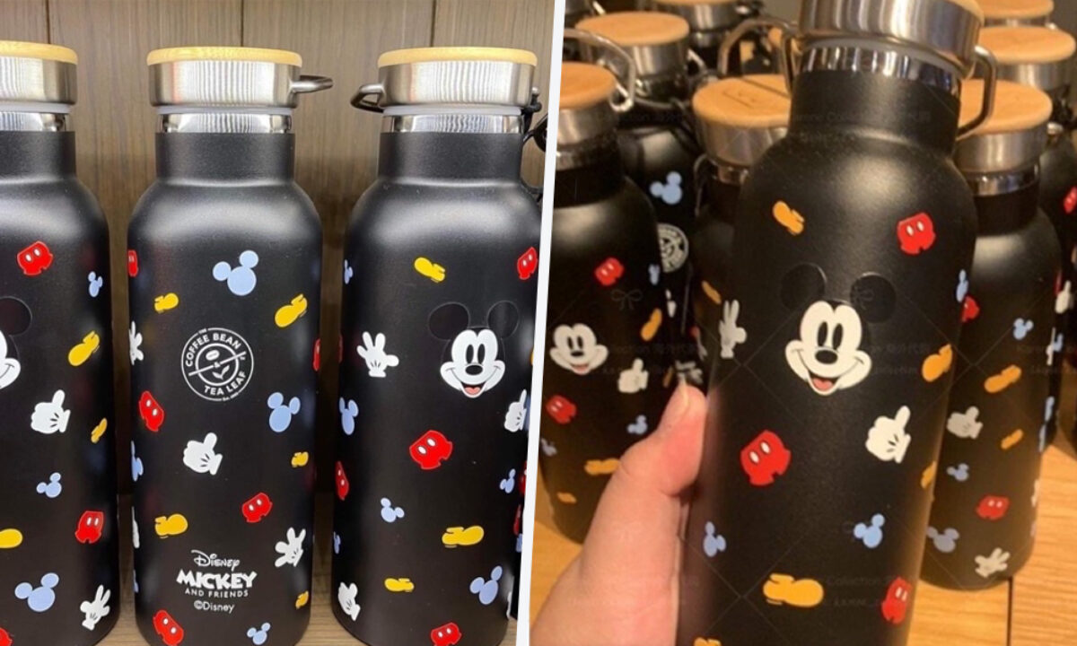 Disney Water Bottle - Mickey Mouse Rollable Water Bottle