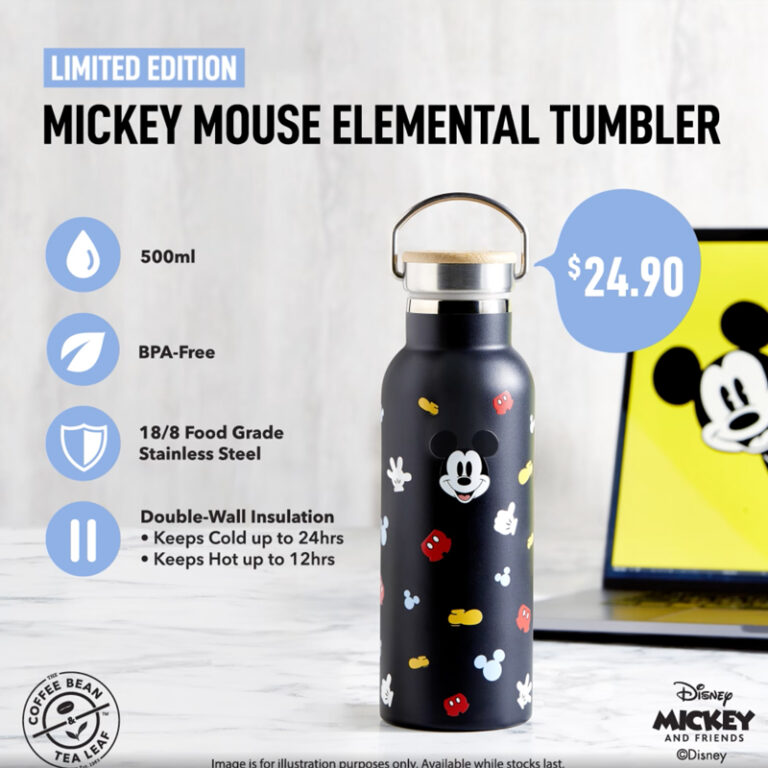 Coffee Bean Is Releasing A New Mickey Mouse Tumbler