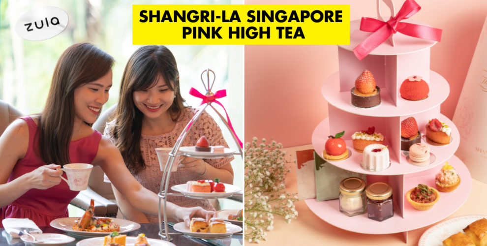 Shangri-La Singapore Pink High Tea