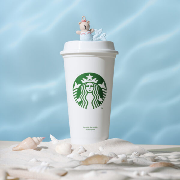 Starbucks Has Released A New Siren Reusable Cup & Topper