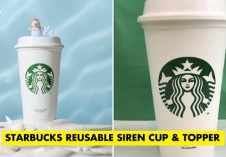 starbucks siren reusable cup and topper cover image