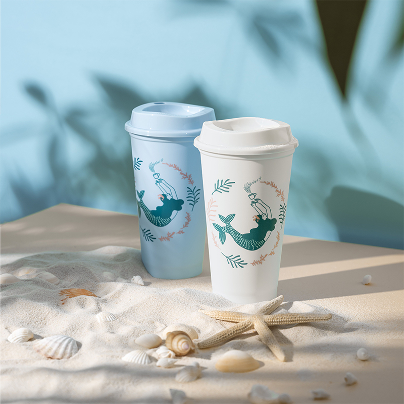 Starbucks Cup 2022 Anniversary Mermaid of the Sea Glass Tumbler