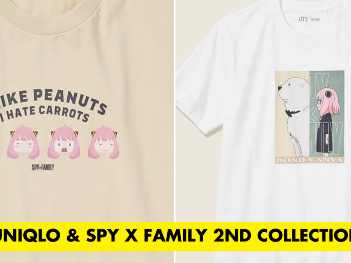 Spy x Family Uniqlo Collection Lets You Showcase Your Elegance  Geek  Culture