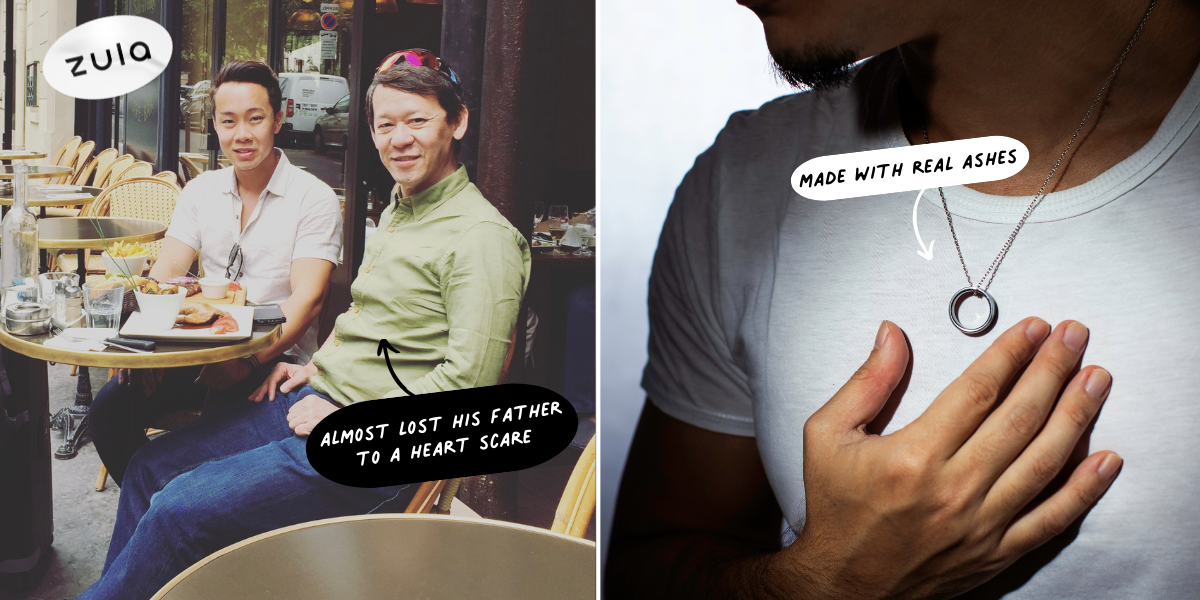 Starting A Cremation Ring Business – How Almost Losing His Dad Led To This 30-Year-Old’s Realisation Of Grief