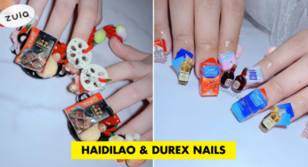 This Home-Based Nail Salon Has Haidilao & Durex Nail Designs To Give You 2 Equally Spicy Looks