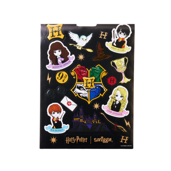 smiggle harry potter sticker pack