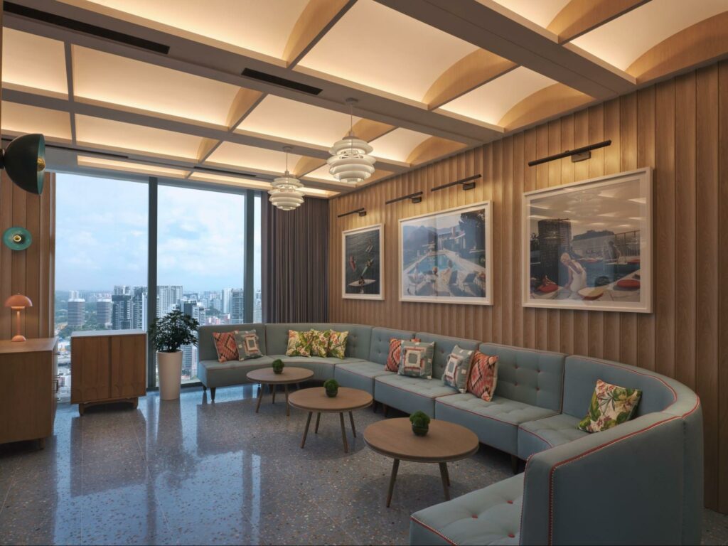 Las Palmas Is A New Poolside Rooftop Bar With Pink Furnishings