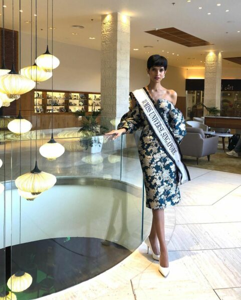 Miss Universe Singapore 2021 Nandita Banna