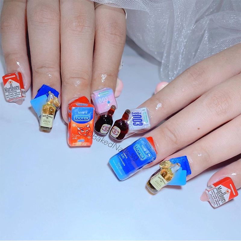 Haidilao Durex Nails