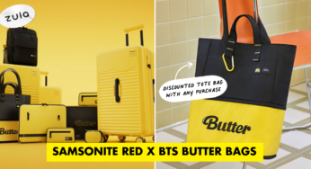 Samsonite RED x BTS Now Has Butter-Inspired Luggage & Bags To Give You A Smooth Travel Experience