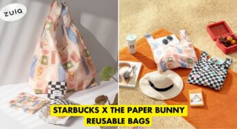 Starbucks x The Paper Bunny Returns With Reusable Bags For You To Be Both Eco-Friendly & Chic