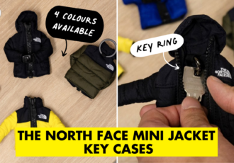 The North Face Mini Jacket Key Case