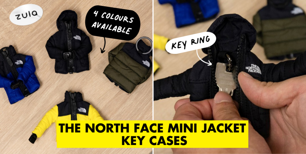 The North Face Mini Jacket Key Case