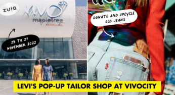 You Can Now Upcycle Old Jeans At Levi’s VivoCity Pop-Up Tailor Shop, With DIY Workshops & Free Customisation