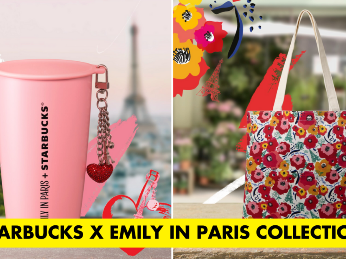 Starbucks x Emily In Paris Has Drinkware Decked In Pink Hues