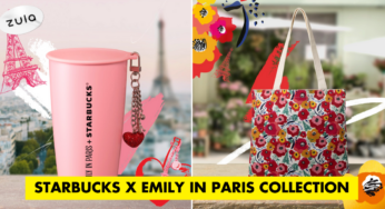 Starbucks x Emily In Paris Has Drinkware Decked In Pink Hues & Floral Prints For You To Say “J’adore!”