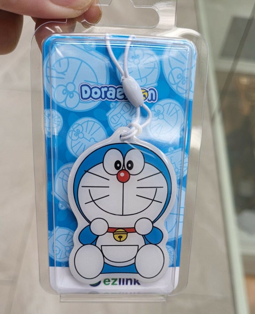 EZ-Link Doraemon LED Charm Lights Up Every Time You Tap